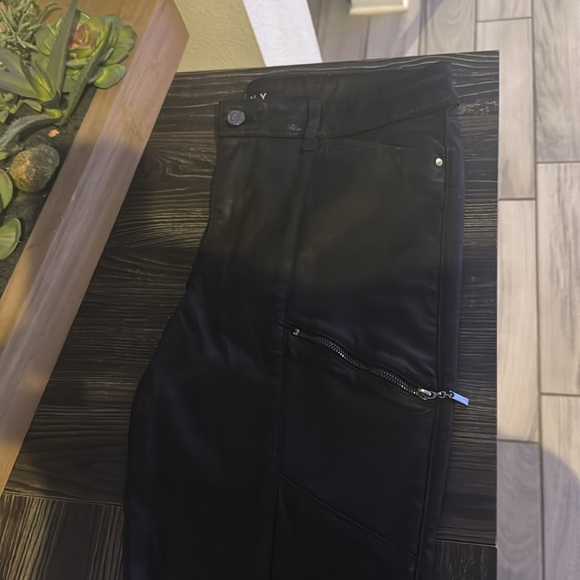 WHBM coated black pants - Picture 2 of 6
